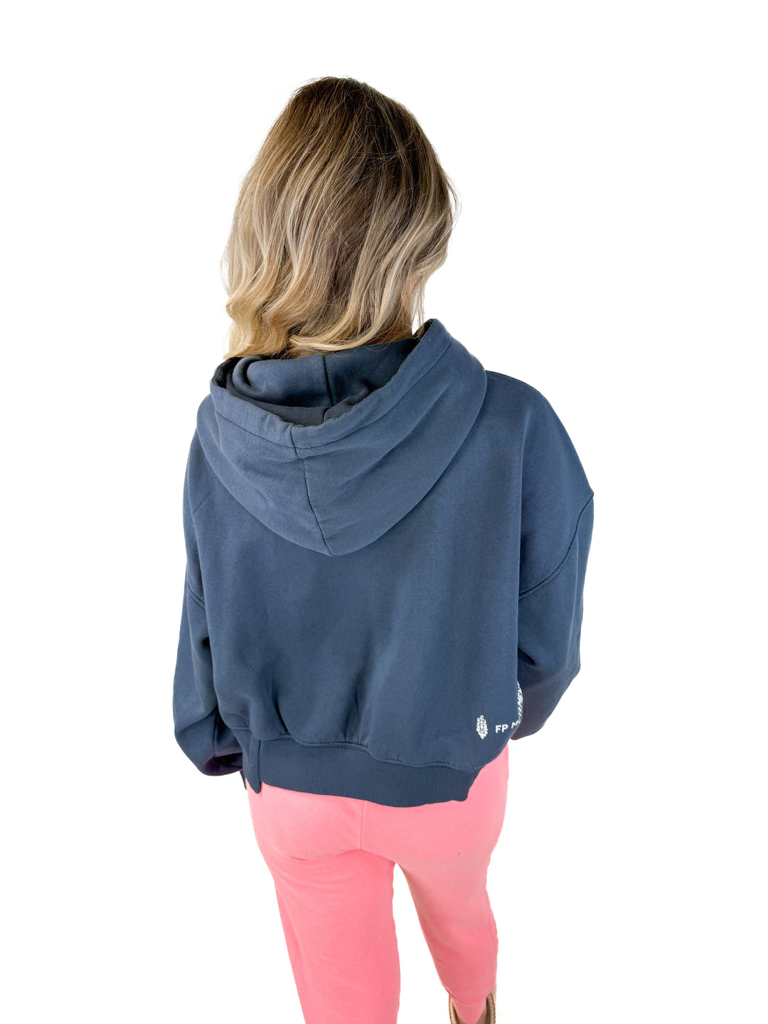 SOLD: free people movement blue hoodie (xs; retail $108)