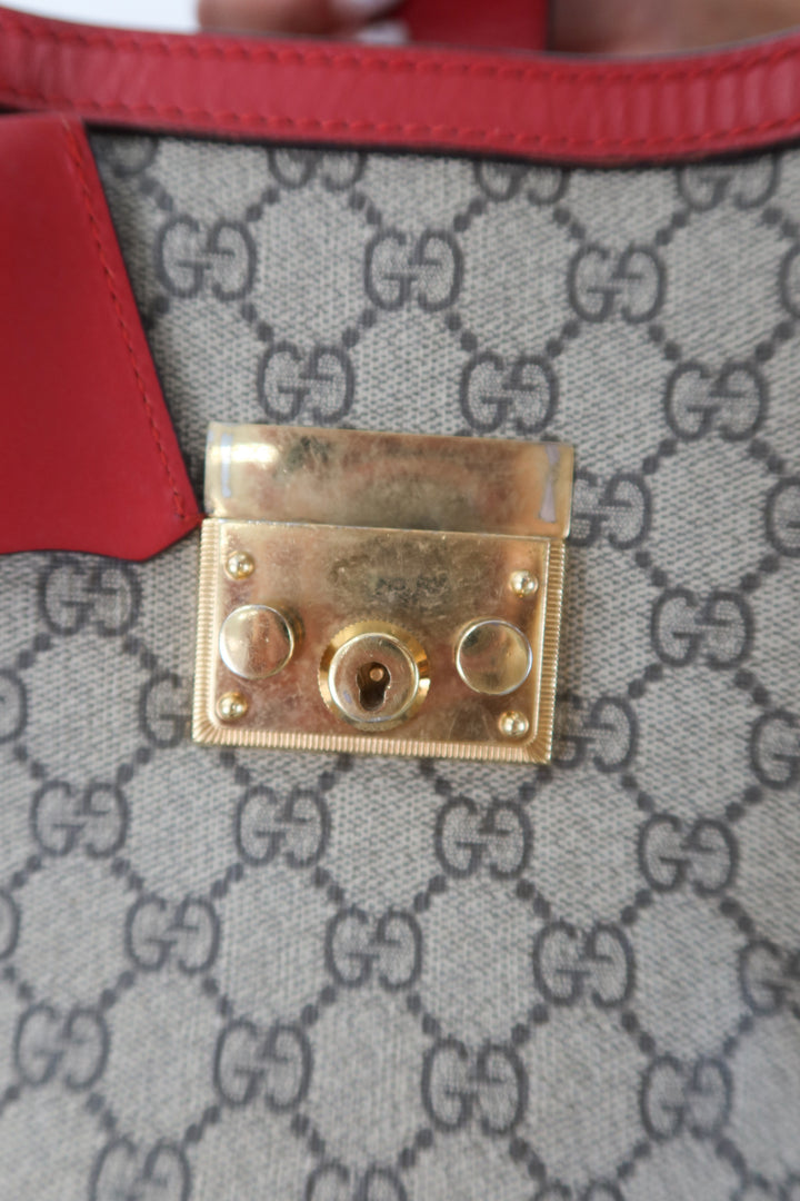 Gucci Padlock Tote, Medium (retail $2,500)