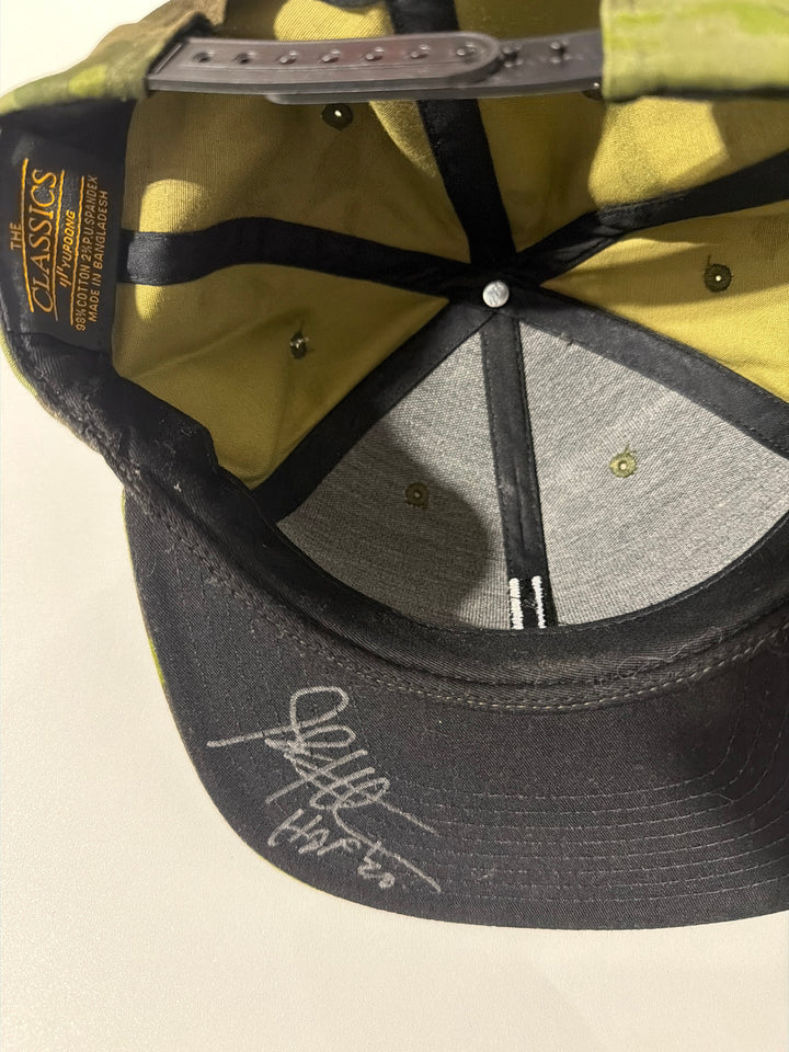 AUTOGRAPH - Steve Hutchinson Hall of Fame x Living w/ Landyn Camo Hat
