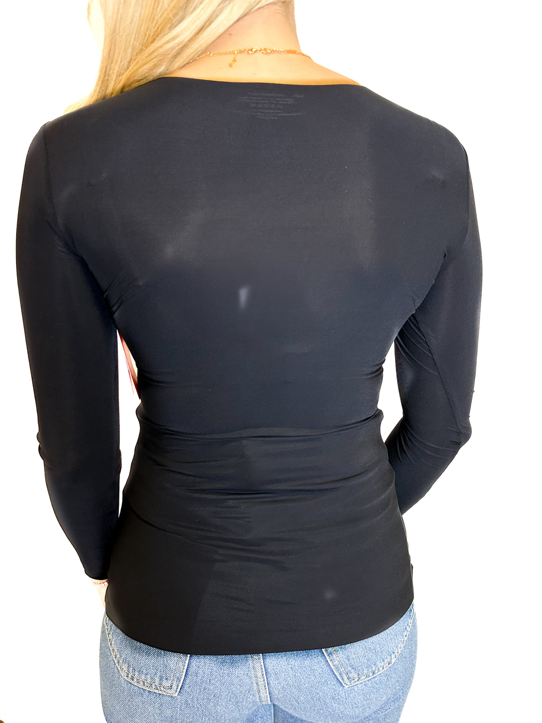 Commando Black Long-Sleeved Top NWT (XS/S; retail $108)
