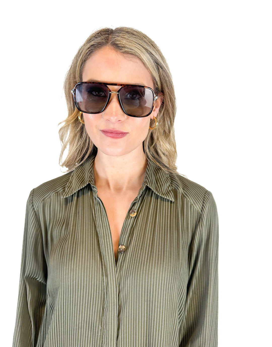 Sojos Plastic and Metal Framed Sunglasses