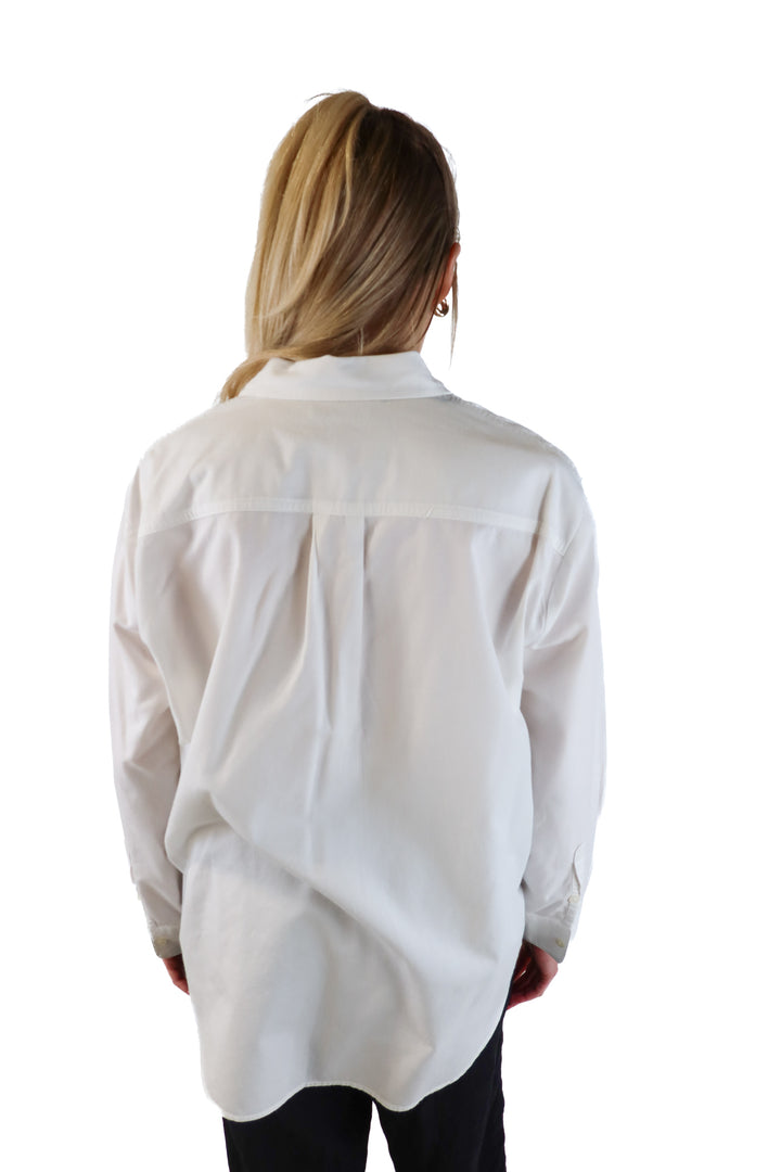 Madewell White Button-Down (M)