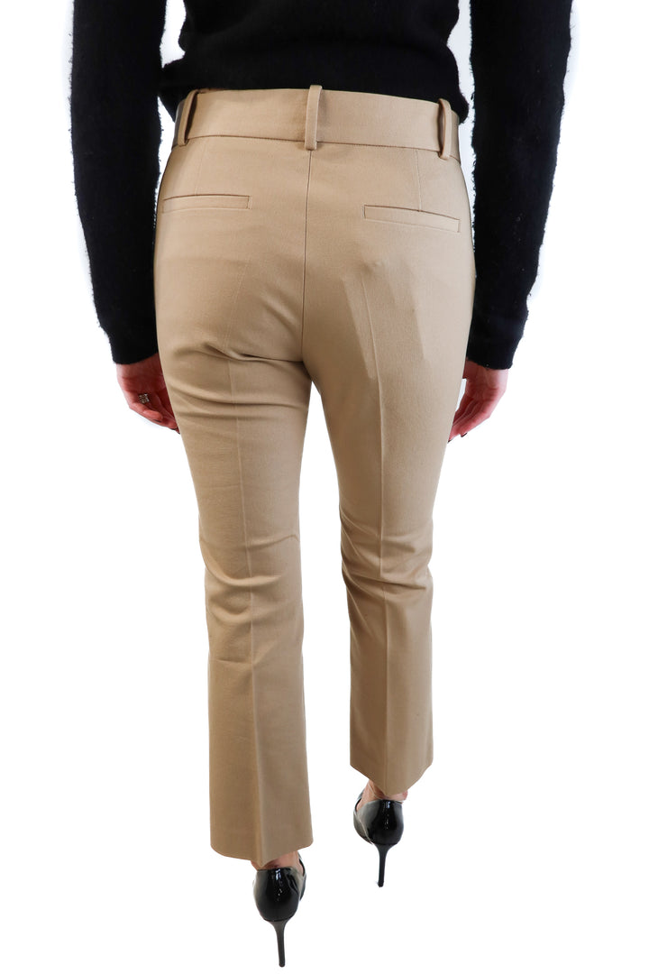 Frame tan “crop mini boot trouser” NWT (6; retails for $298)