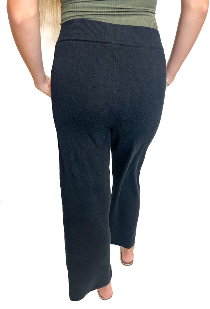 Show Me Your Mumu Black Knit Pants (XS)