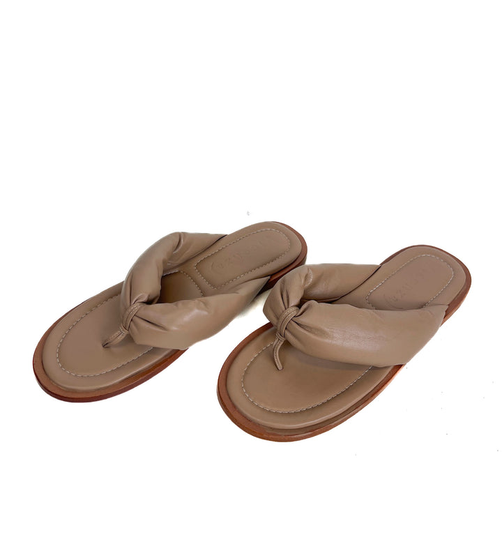 Vicenza Tan Leather Sandals (10)