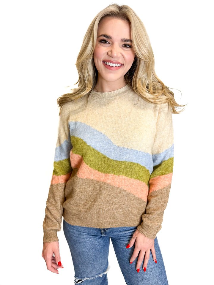 Sezane Multicolored Sweater NWT (XS)