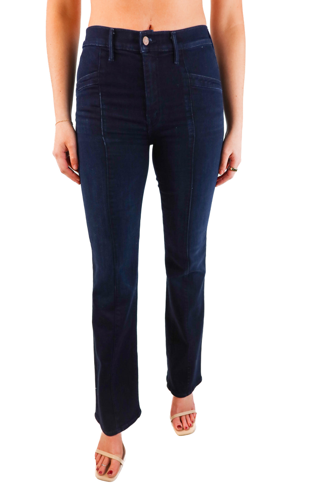 Mother Dark Wash Jeans (28; retail $240)