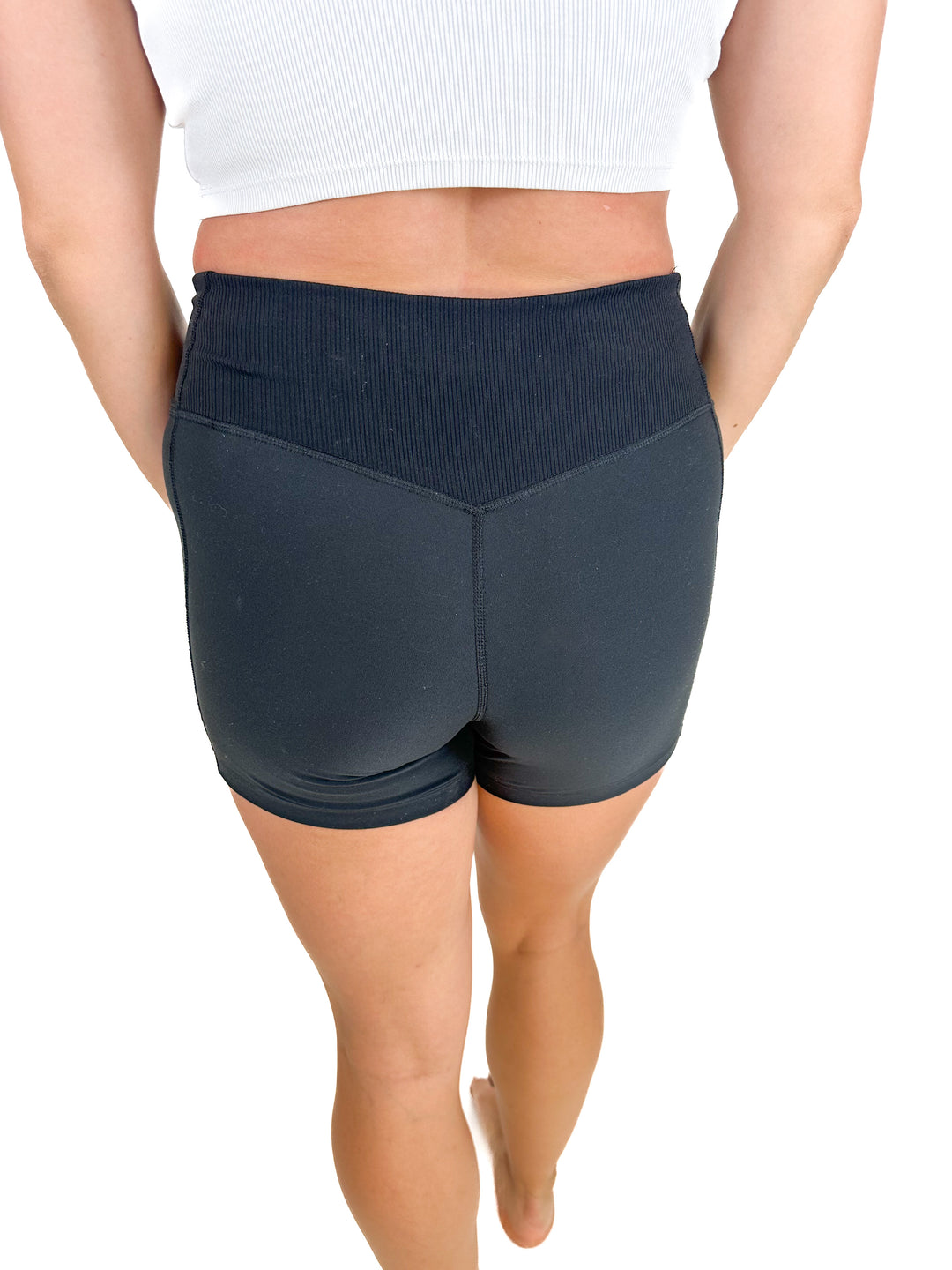 Nike Black Bike Shorts (M)