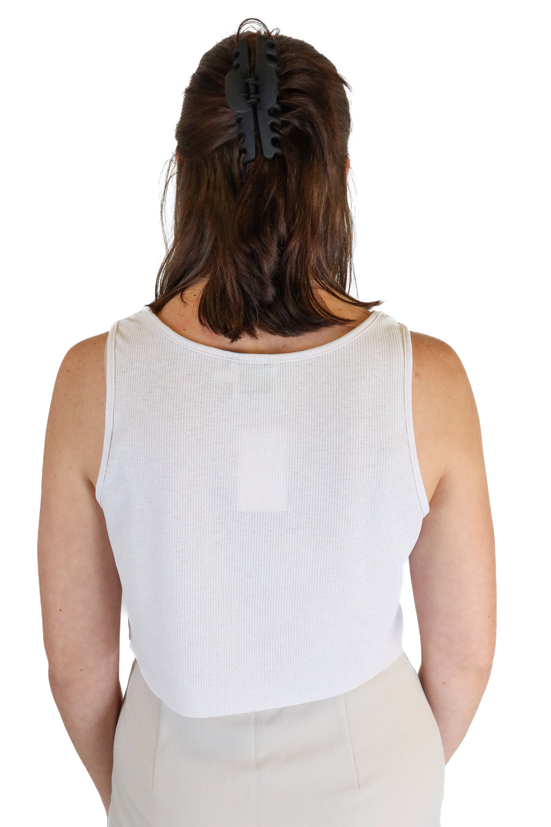 Princess Polly Beige Cropped Graphic Tank (8)