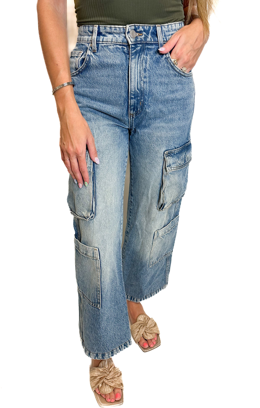 Cotton:On Cargo Wide Leg Jean (2)