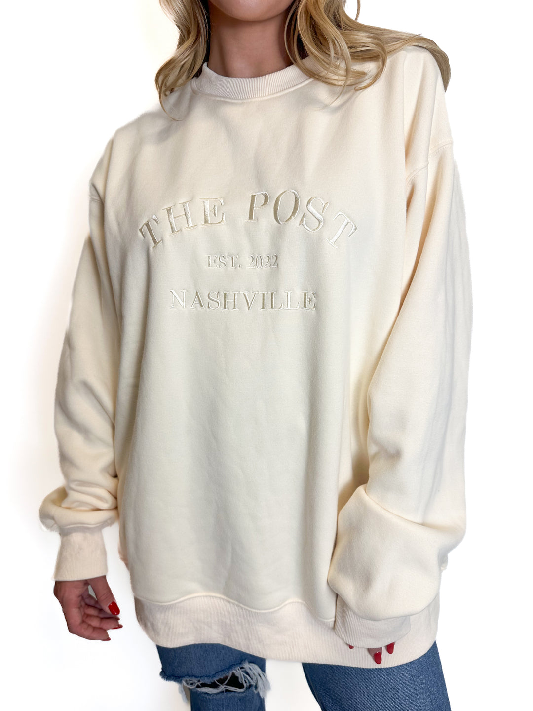 The Post Logo Sweatshirt (M)