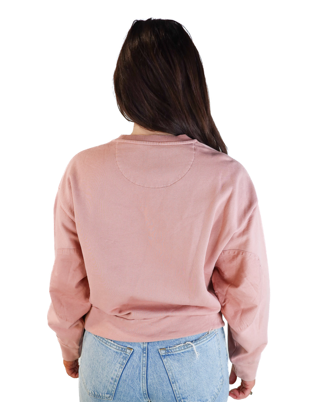 Raw pale pink pullover NWT (s)