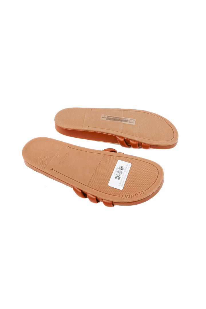Old navy brown strappy sandals (8.5)