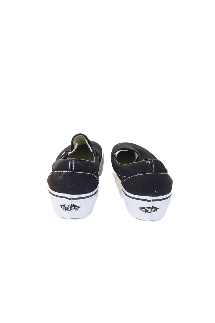 vans black slip ons NWOT (8; retail $60)