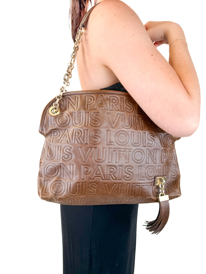 Louis Vuitton Paris Souple Whisper GM Tote (est. retail $3,200)