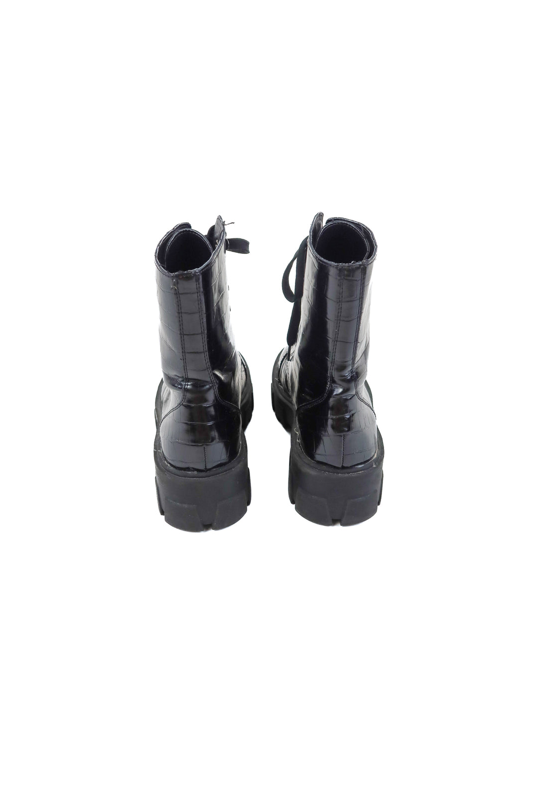 glamourous black snakeskin boots (6)