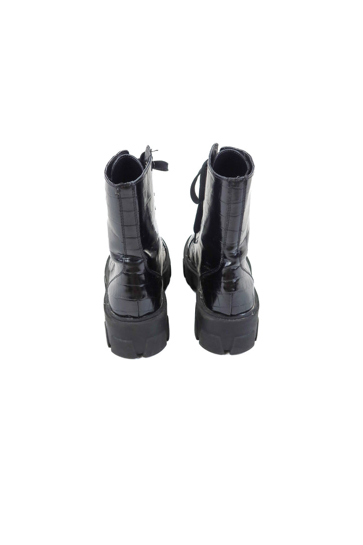 glamourous black snakeskin boots (6)