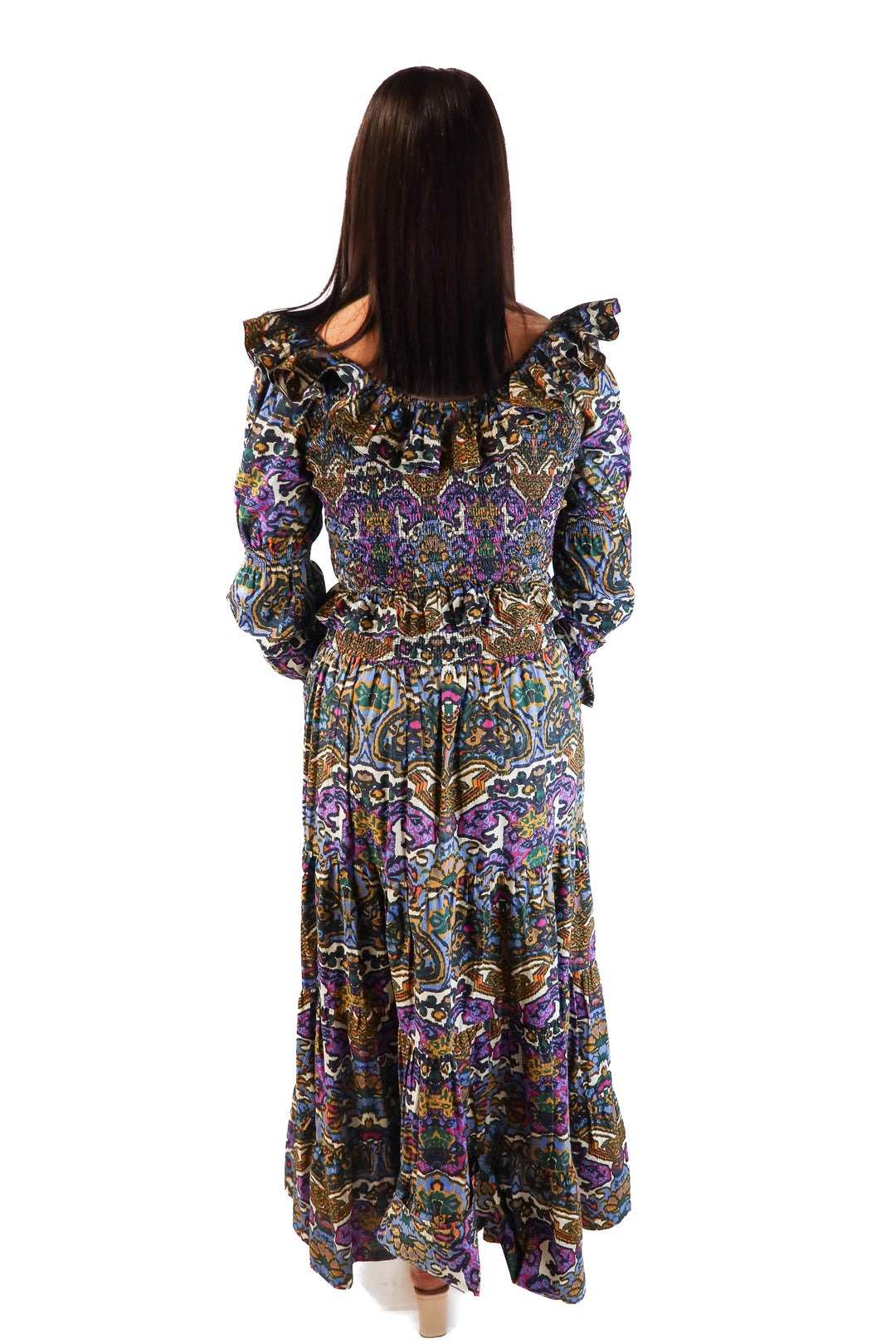 Cleobella Multicolor Set (S top/ XS skirt; retail $268)