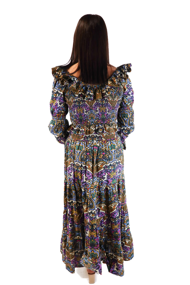 Cleobella Multicolor Set (S top/ XS skirt; retail $268)