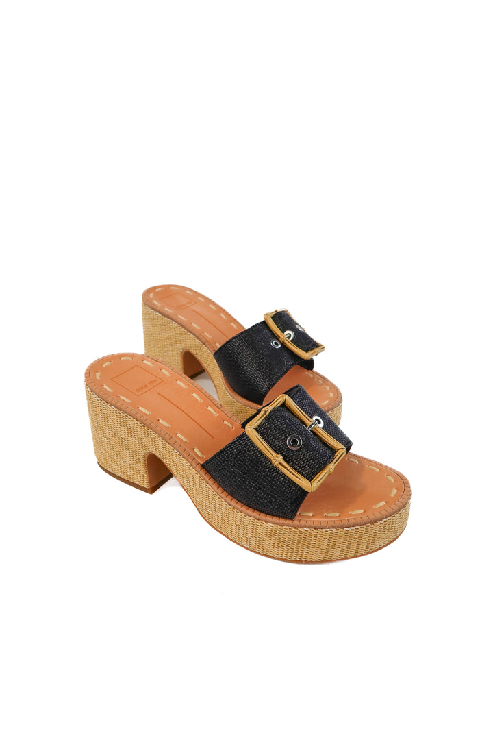 Dolce vita rattan platform heels NWOT (9; retail $140)