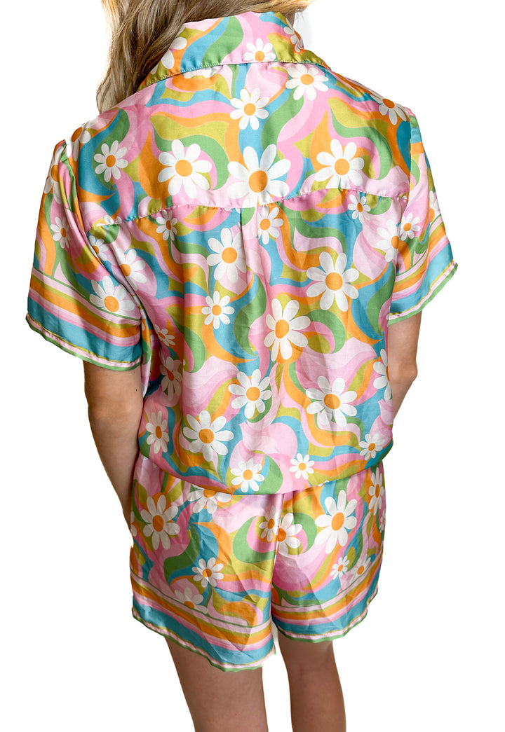 Show Me Your Mumu Floral Pajamas (XS)
