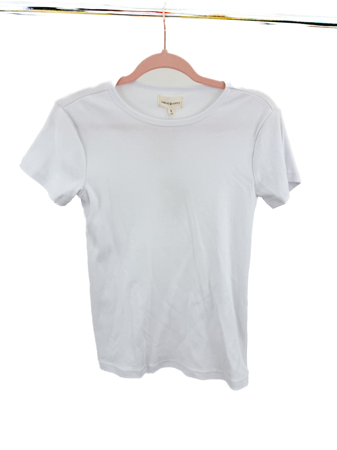 Thread & Supply White t-shirt NWT (S)