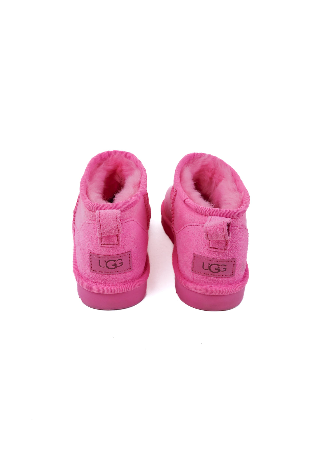 ugg hot pink mini booties NWOT (7; retail $140)