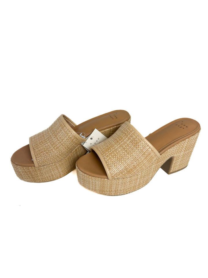 A New Day Rafia Platforms NWT (7)