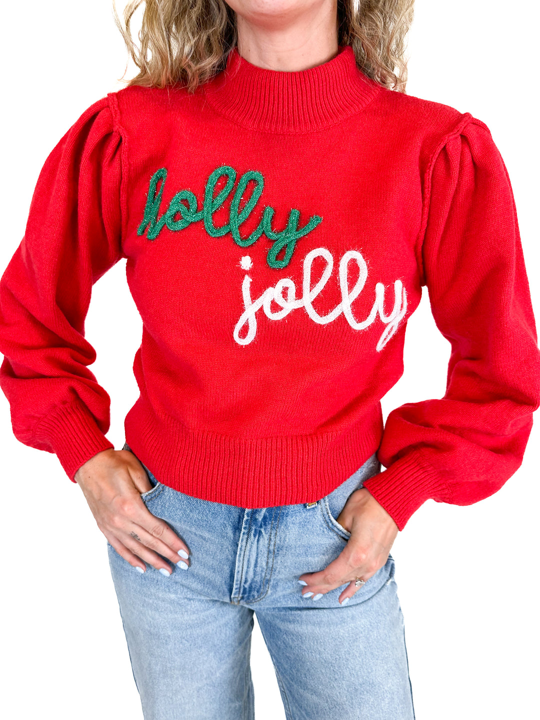Fashion Nova Holly Jolly Sweater (M)