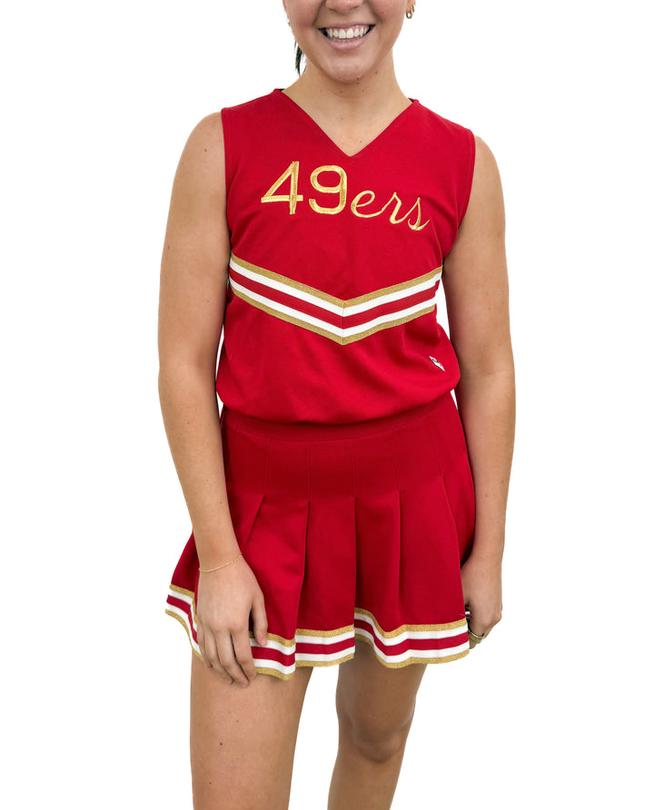 49ers cheerleader outfit (XS)
