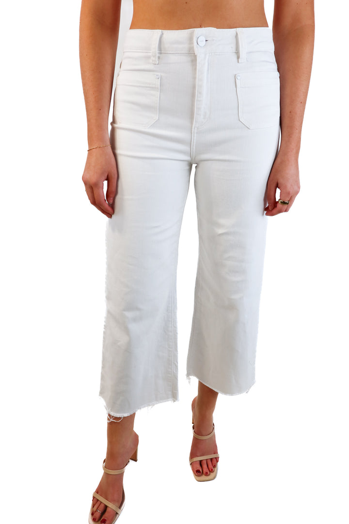 Paige Anessa White Jeans (28; retail $219)