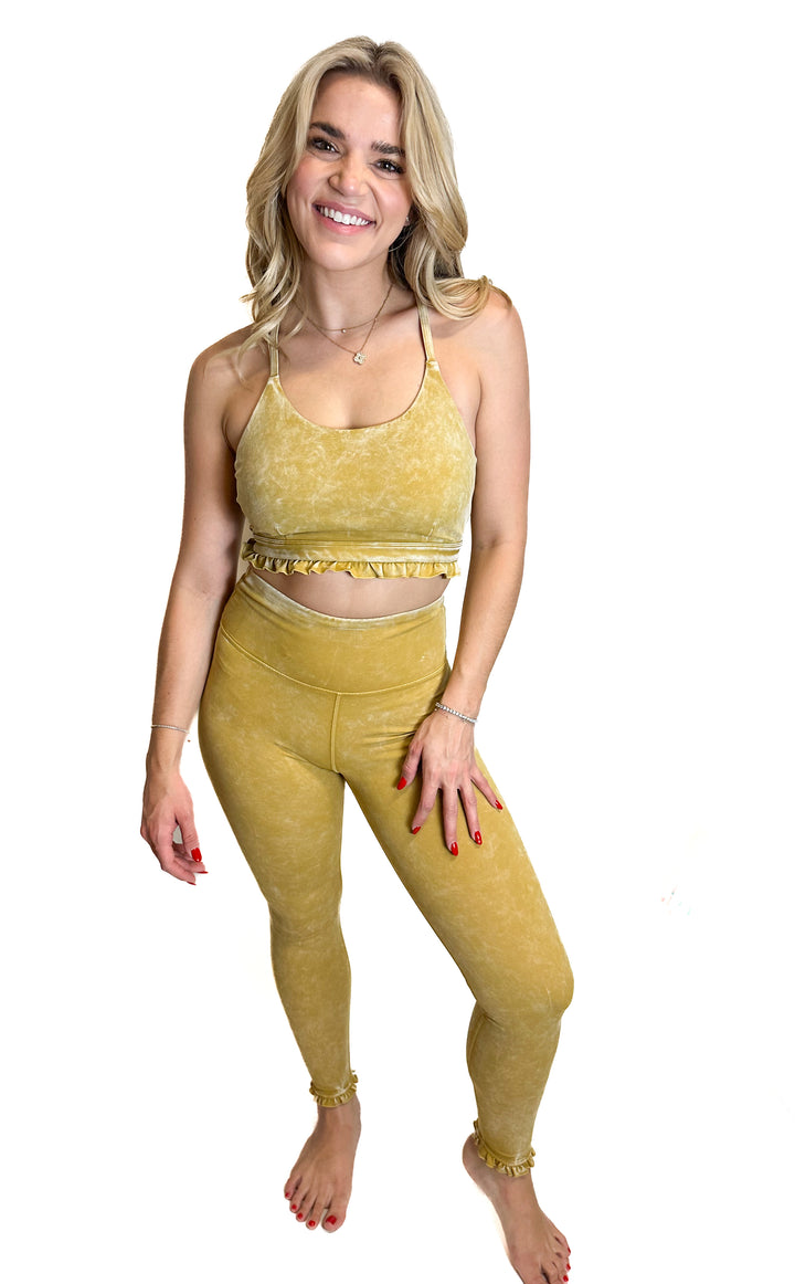 Joy Lab Tan Workout Set (S)