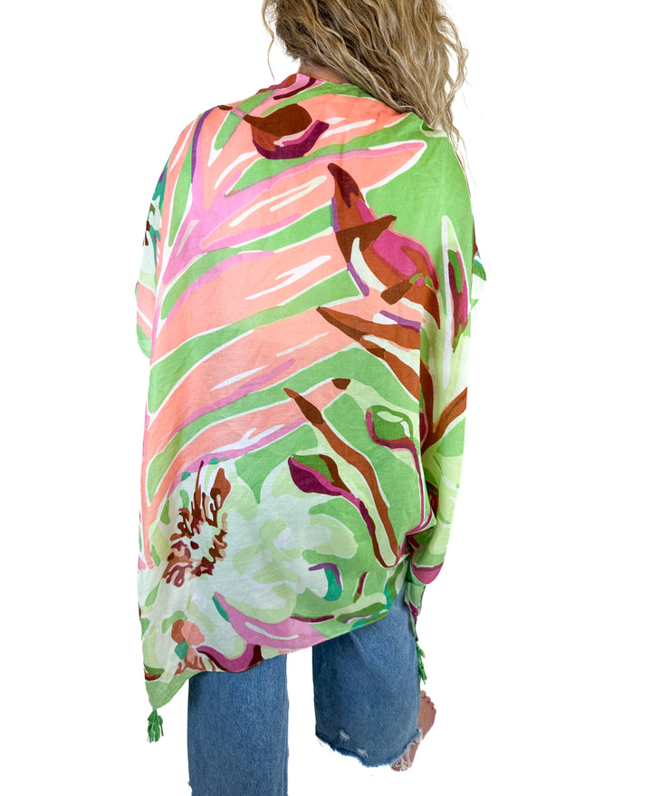 Do Everything In Love Floral Caftan (O/S)