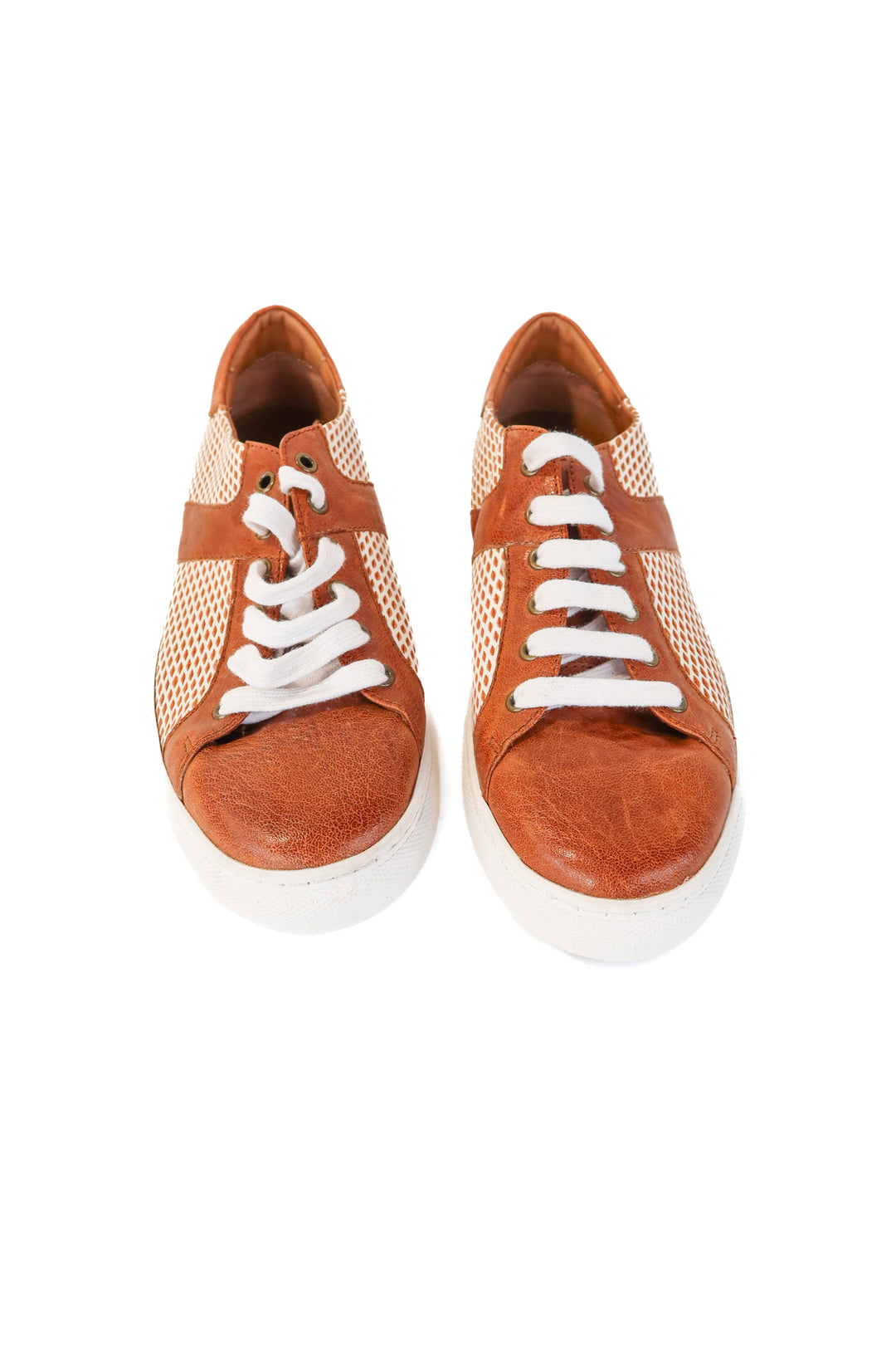 trask brown printed sneakers NWOT (7; retail $198)