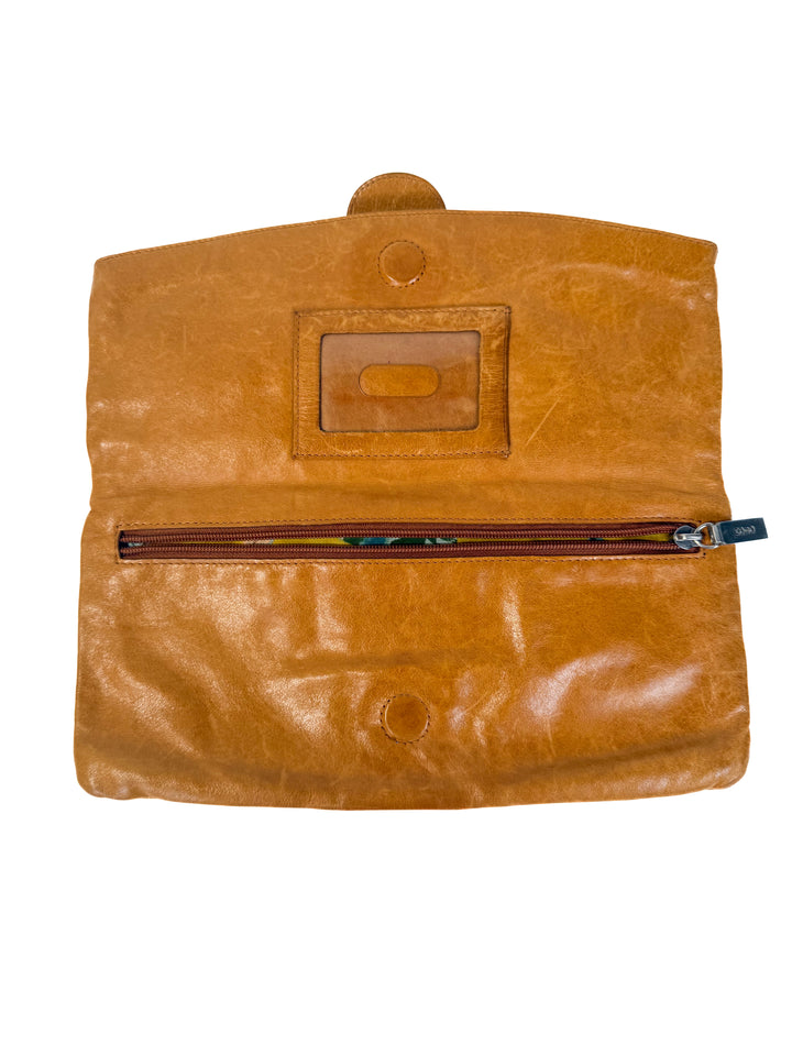 Hobo International Leather Clutch (retail $175)