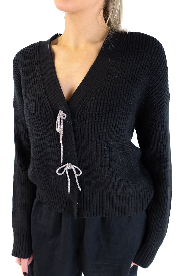 French Connection Black Cardigan (XS)