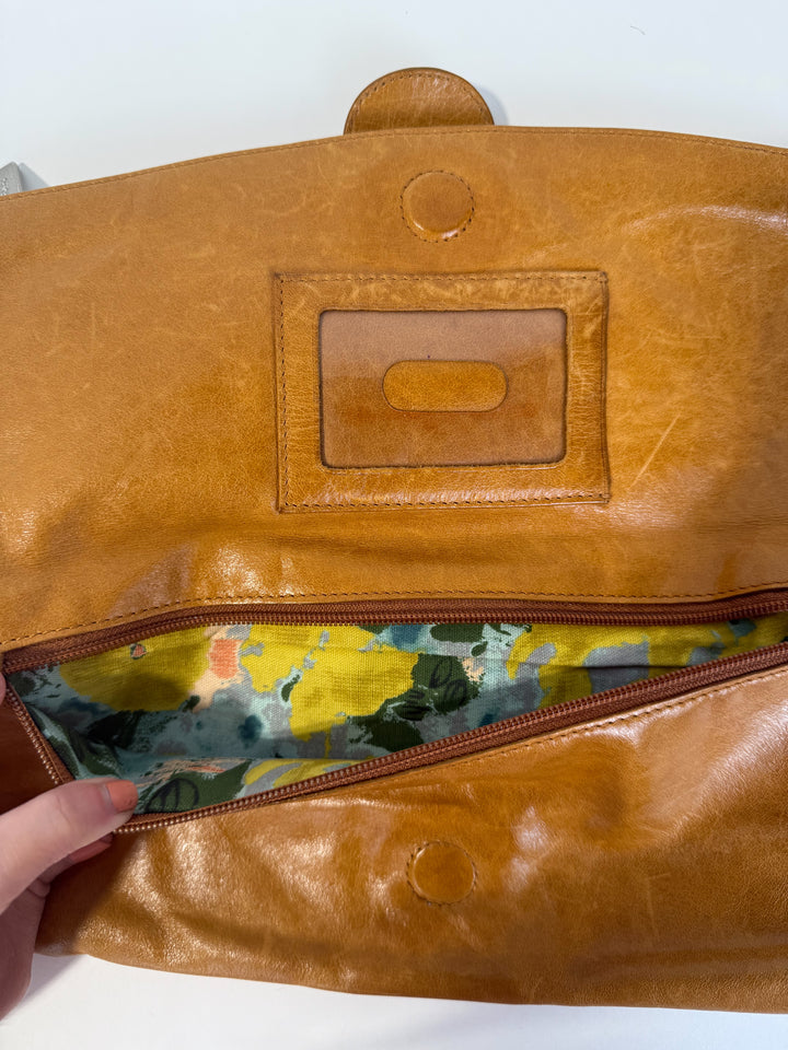 Hobo International Leather Clutch (retail $175)