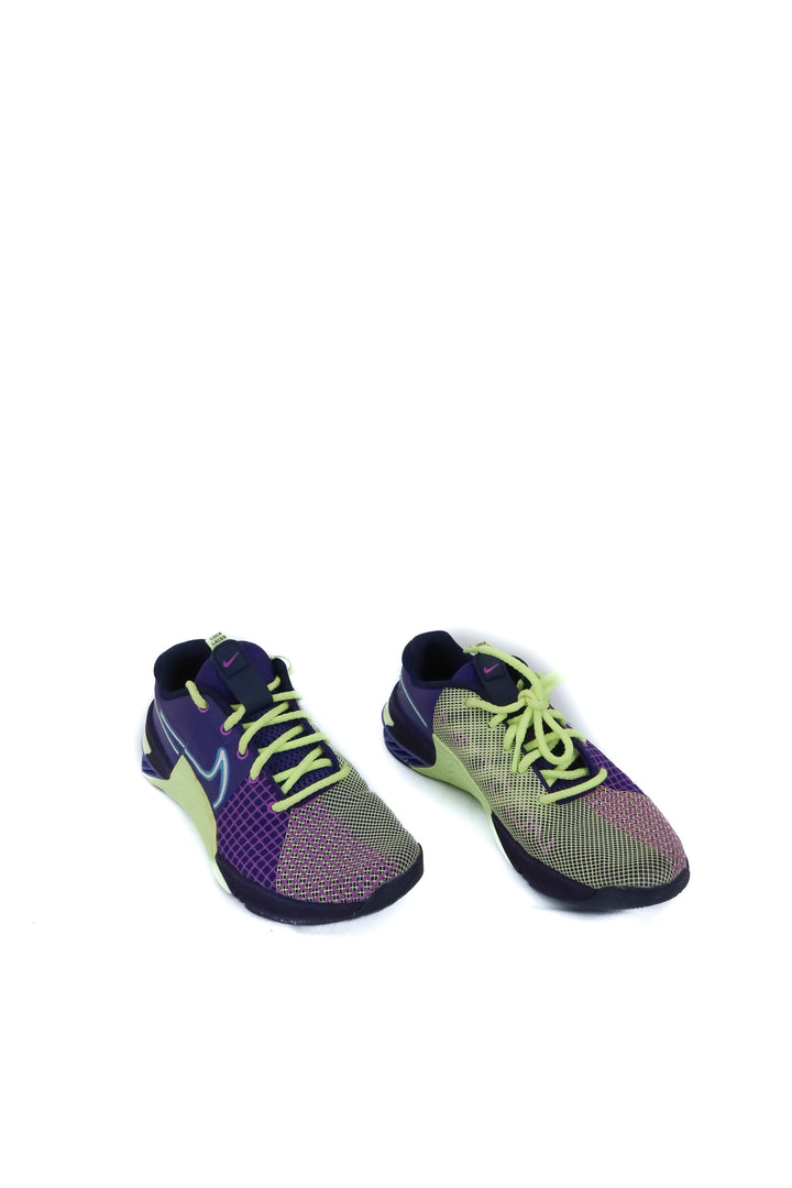 nike purple and green sneaker (9.5)