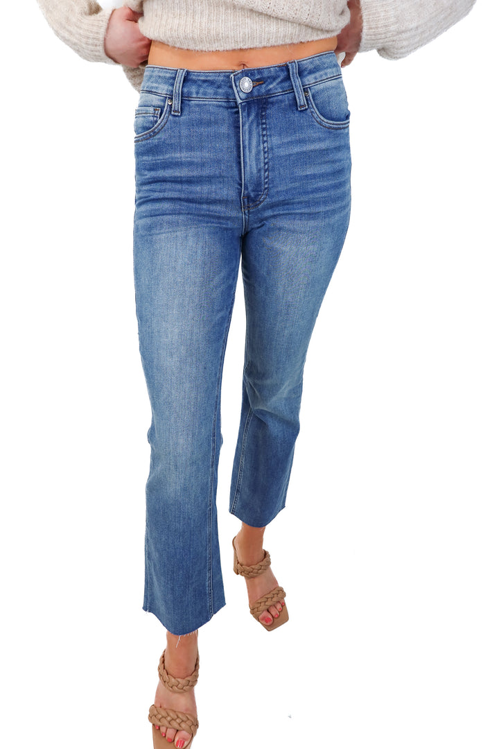 kut from the kloth ankle flare jean NWT (00; retail $109)