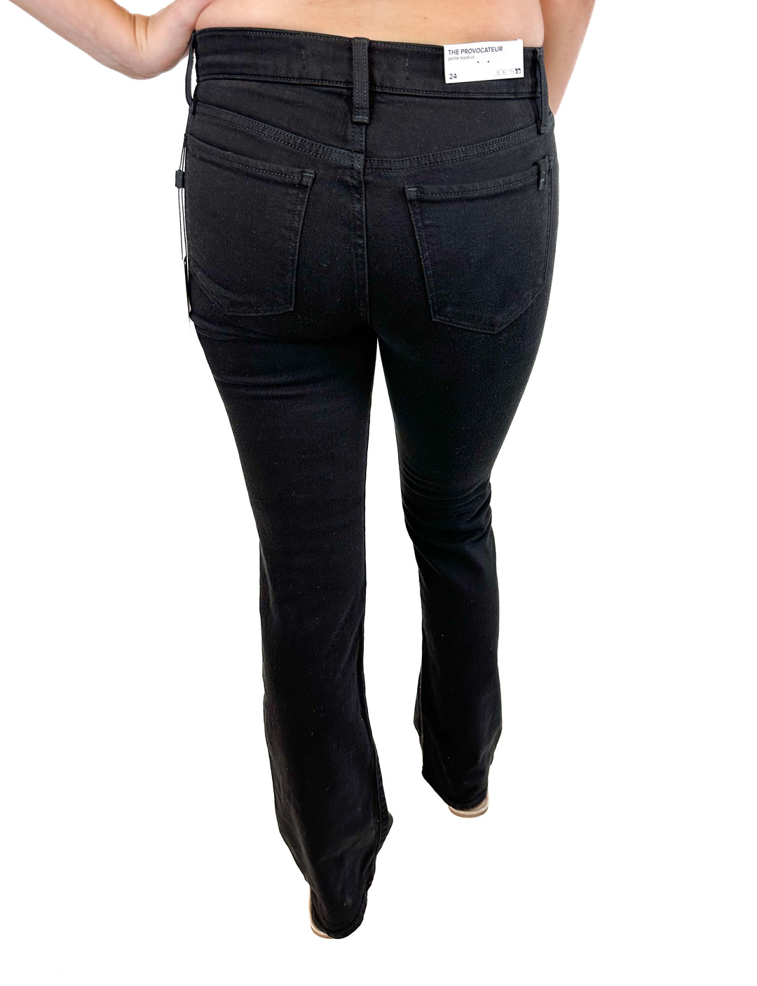 Joe's Jeans The Provocateur Bootcut Black Jeans NWT (24)*