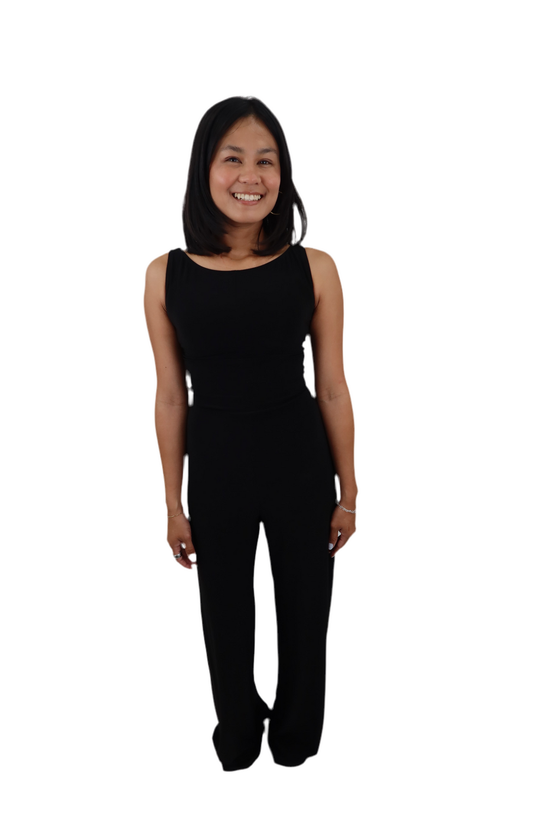 Norma Kamali black jumpsuit (XS)