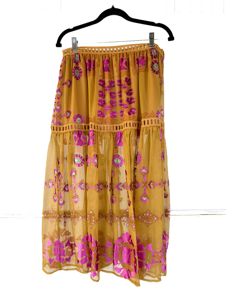 For love and Lemons floral skirt NWT (L)