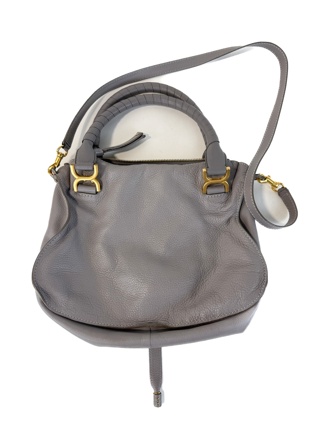 SOLD Chloe Marcie Bag in Cashmere Grey (retail $2,690)