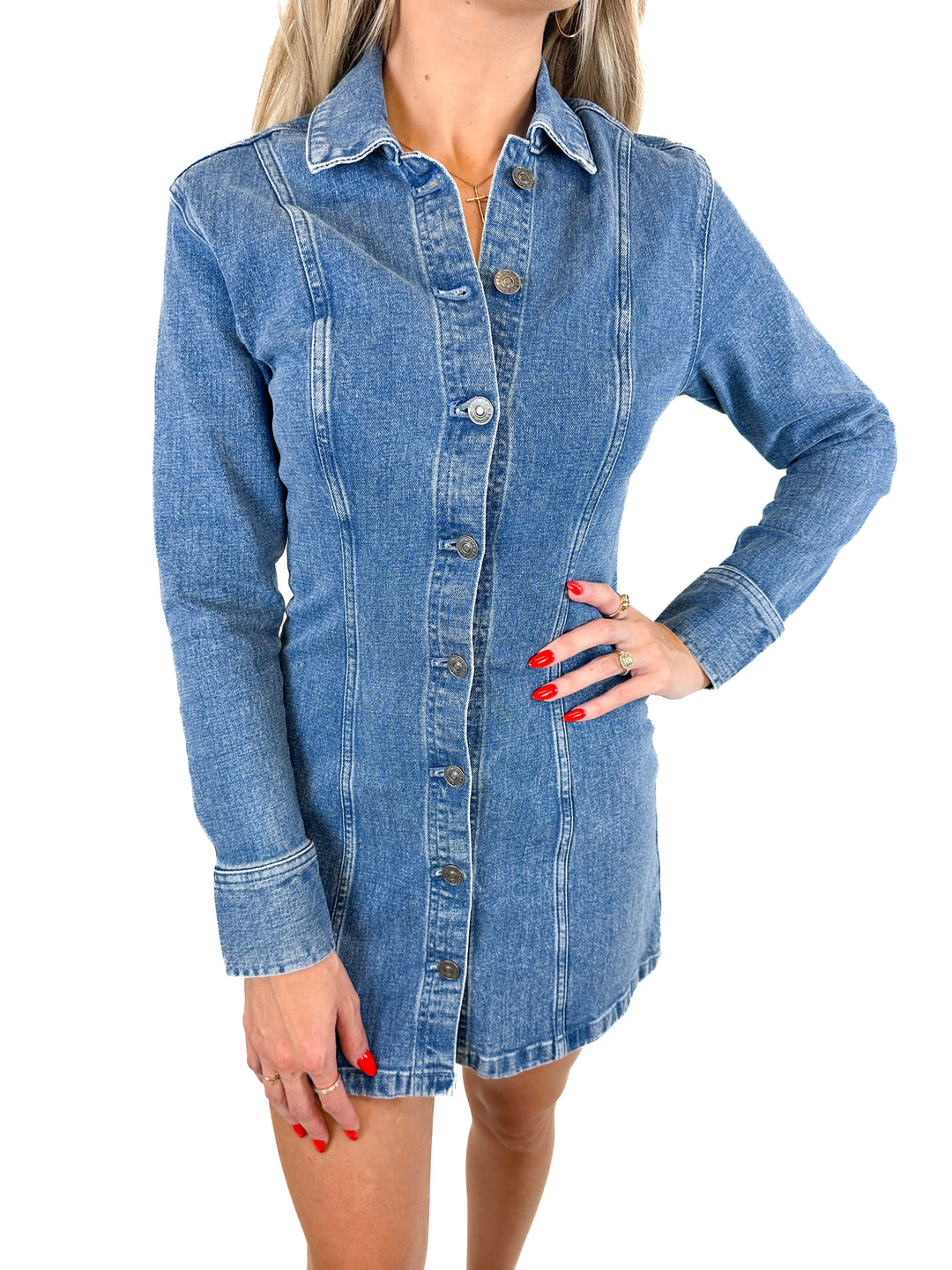 Abercrombie Denim Shirt Dress NWT (XSP;retail $90)