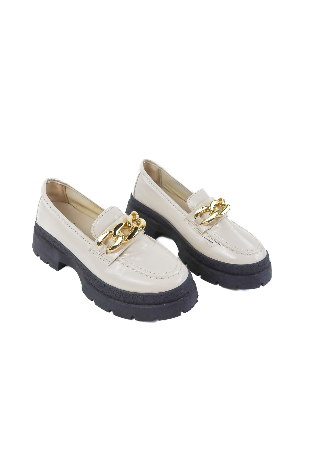 qupid cream patent platform loafers (8)