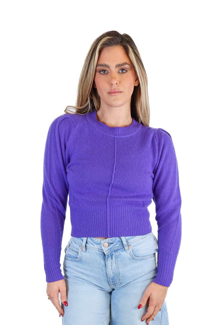 isabel marant electric violet sweater (FR34/ US4; retail $525)