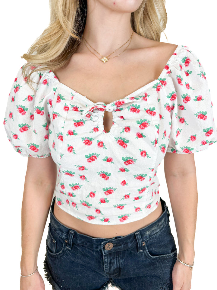Vero Moda Floral Print Blouse (M)