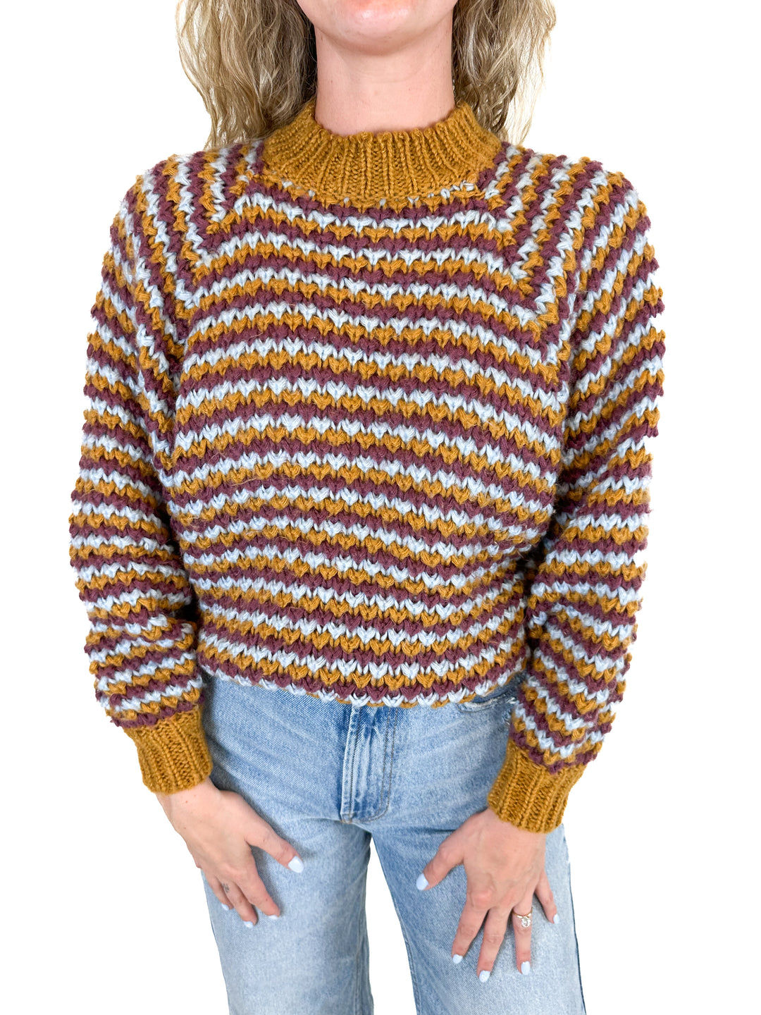 Storia Harrison Chunky Knit Sweater Multi (M)