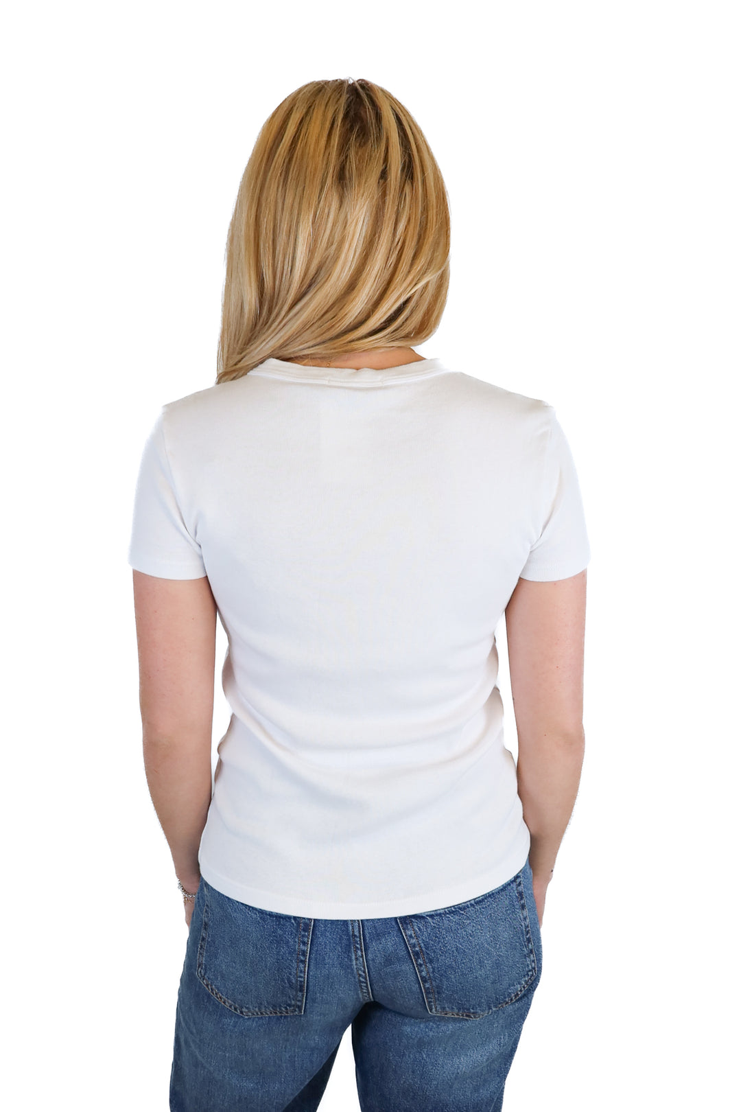 michael stars white short sleeve tee (s)