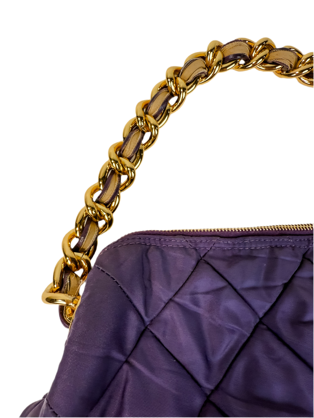 Prada Tessuto Nylon Re-Issue in Deep Purple (est. retail $1,490)